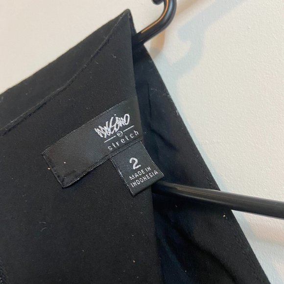 Mossimo Black Cocktail Dress Sz 2 - Picture 5 of 7